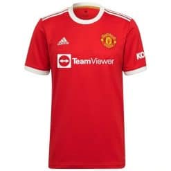 Alternative view of Manchester United Paul Pogba 6 Domaći Nogometni Dresovi 2021 2022